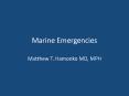 Marine Emergencies PowerPoint PPT Presentation