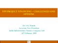 PPP PROJECT FINANCING  PowerPoint PPT Presentation
