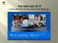 THE NEW AGE OF IT PowerPoint PPT Presentation