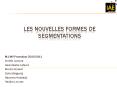 Les nouvelles formes de segmentations PowerPoint PPT Presentation
