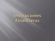 Instituciones Financieras