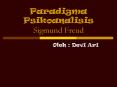 Paradigma Psikoanalisis Sigmund Freud PowerPoint PPT Presentation