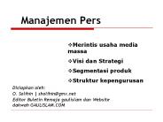 Manajemen Pers