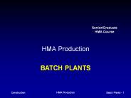 Batch Plants - 1