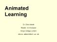 Animated Learning PowerPoint PPT Presentation