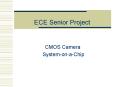 ECE Senior Project PowerPoint PPT Presentation