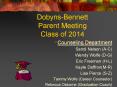 Dobyns-Bennett Parent Meeting Class of 2014 PowerPoint PPT Presentation