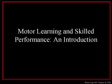 presentation player overlay