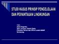 STUDI KASUS PRINSIP PENGELOLAAN PowerPoint PPT Presentation