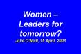 Women  PowerPoint PPT Presentation