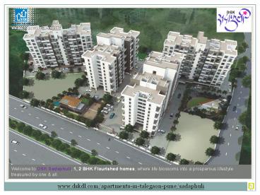 DSK Sadaphuli offers 1 BHK & 2 BHK Apartments in Talegaon Pune