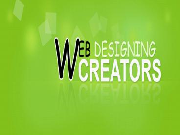 Web Designing in Kolkata