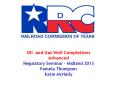 Oil and Gas Well Completions Advanced Regulatory Seminar  PowerPoint PPT Presentation