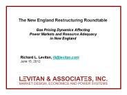 The New England Restructuring Roundtable