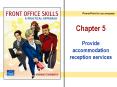 Provide accommodation reception services PowerPoint PPT Presentation