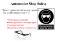 Automotive Shop Safety PowerPoint PPT Presentation
