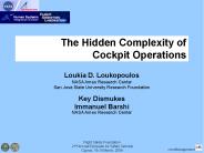 The Hidden Complexity of Cockpit Operations