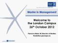 Master in Management PowerPoint PPT Presentation