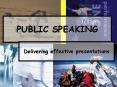PUBLIC SPEAKING PowerPoint PPT Presentation