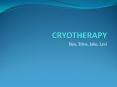 CRYOTHERAPY PowerPoint PPT Presentation