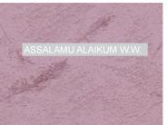 ASSALAMU ALAIKUM W.W.