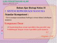 2. SISTEM REPRODUKSI MANUSIA