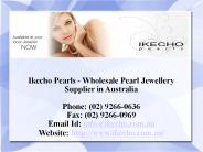 Ikecho Pearls - Australian Pearl Jewellery