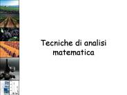 Tecniche di analisi matematica