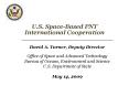 U.S. Space-Based PNT International Cooperation PowerPoint PPT Presentation