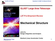 LAT FSW System Checkout TRR