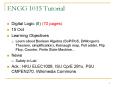 ENGG 1015 Tutorial PowerPoint PPT Presentation