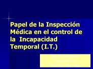 Papel de la Inspecci
