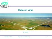 Status of Virgo