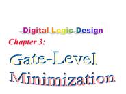 Gate-Level Minimization