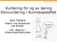 Vurdering for og av l PowerPoint PPT Presentation