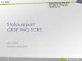 Status report GRSP IWG ECRS PowerPoint PPT Presentation
