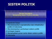 SISTEM POLITIK