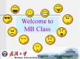 Welcome to MB Class PowerPoint PPT Presentation