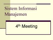 Sistem Informasi Manajemen