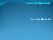 Ekonomi Koperasi