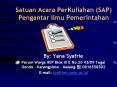 Satuan Acara PerKuliahan (SAP) Pengantar Ilmu Pemerintahan PowerPoint PPT Presentation