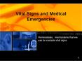 Vital Signs and Medical Emergencies PowerPoint PPT Presentation