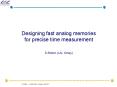 Designing fast analog memories for precise time measurement  D.Breton (LAL Orsay) PowerPoint PPT Presentation
