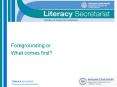 Literacy Secretariat Literacy is everyone PowerPoint PPT Presentation