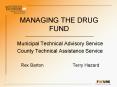 MANAGING THE DRUG FUND PowerPoint PPT Presentation