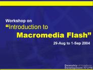 Macromedia Flash