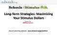 Long-Term Strategies: Maximizing Your Stimulus Dollars PowerPoint PPT Presentation