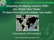 Fulvia Farinelli, UNCTAD/DIAE