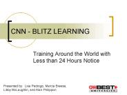CNN - BLITZ LEARNING