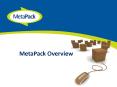 MetaPack Overview PowerPoint PPT Presentation